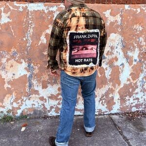 Frank Zappa Backpatch Flannel